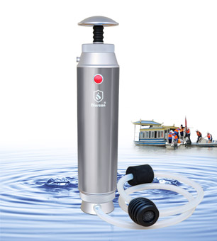 应急用便携式微型净水器 KP02-02 香槟灰