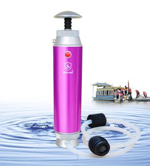 应急用便携式微型净水器 KP02-03 粉桃红