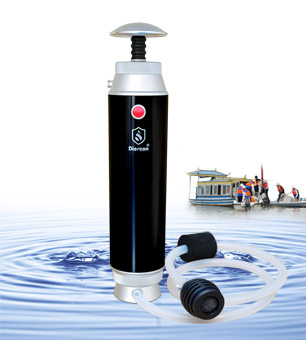应急用便携式微型净水器 KP02-01 魔力黑