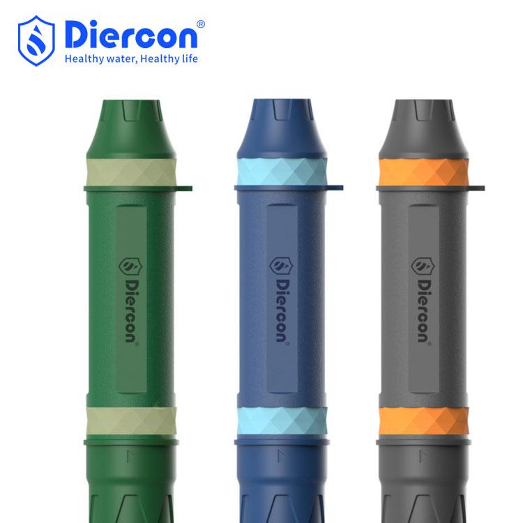 Diercon东莞净康户外微型净水吸管升级版