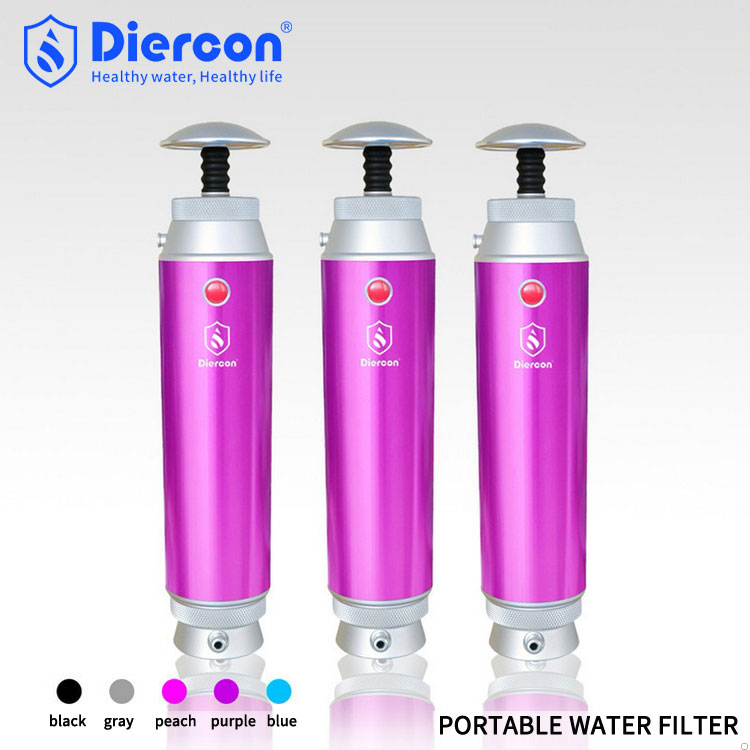 救援用便携式户外净水器 KP02-03 粉桃红