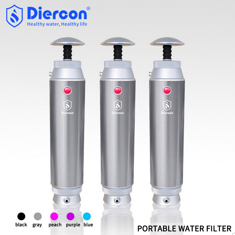救援用便携式微型净水器 KP02-02 香槟灰